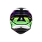K1 S PUNKPULSE BLACK/PURPLE/LIME - MOTORBIKE FULL FACE HELMET DOT (E2206)