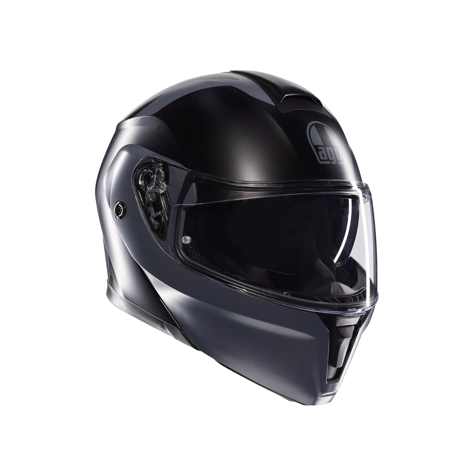 STREETMODULAR RESIA MATT BLACK/GREY - CASQUE MOTO MODULAIRE E2206