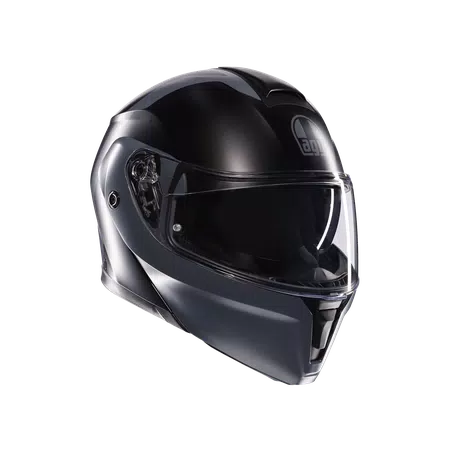 STREETMODULAR RESIA MATT BLACK/GREY - MOTORBIKE FLIP UP HELMET E2206 -  - 1