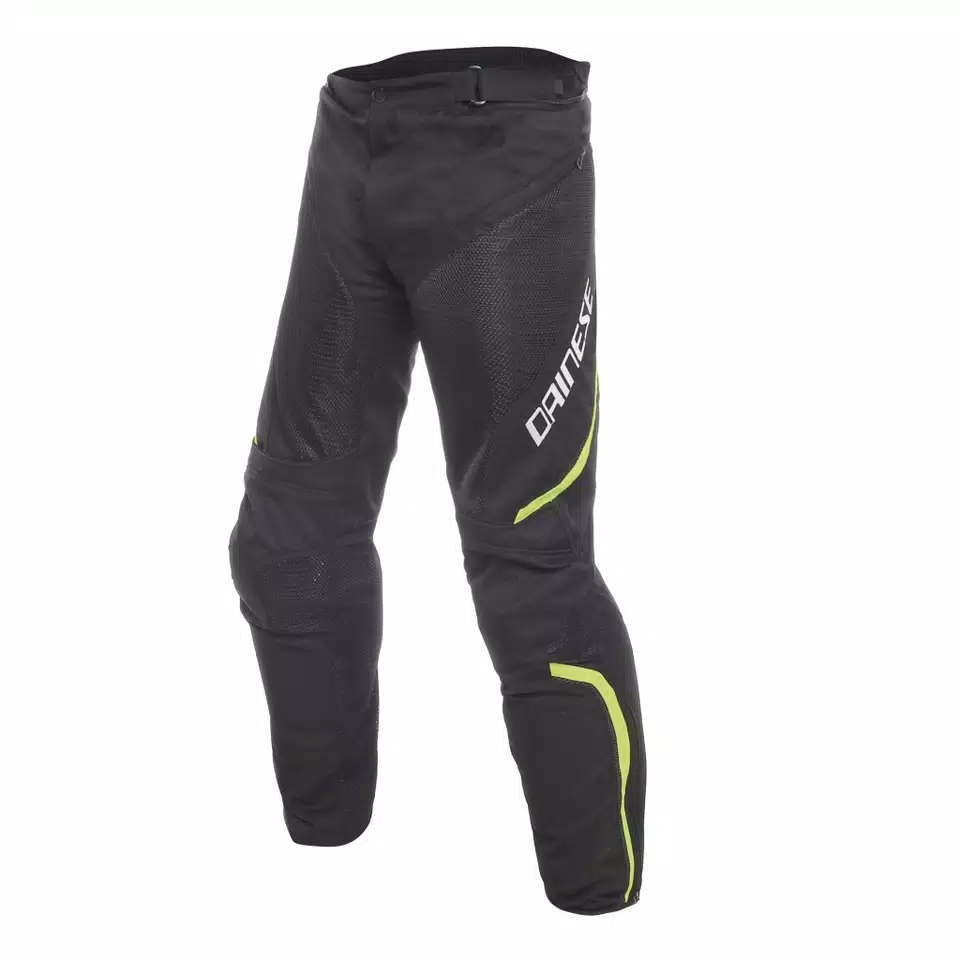 DRAKE AIR D-DRY® PANTS - BLACK/BLACK/YELLOW-FLUO - 1