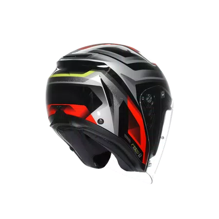 IRIDES AGV E2206 - ZURIGO BLACK/RED/YELLOW FLUO -  - 5