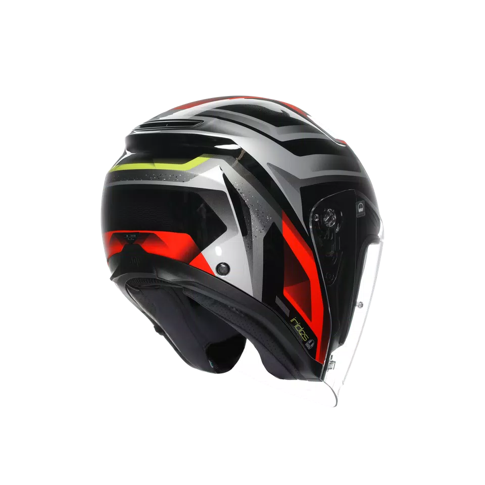 IRIDES AGV E2206 - ZURIGO BLACK/RED/YELLOW FLUO -  - 5