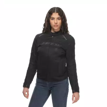 AIR FRAME 3 TEX - WOMEN'S SUMMER MOTORCYCLE JACKET IN FABRIC - BLACK/BLACK/BLACK - 3
