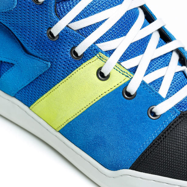 york-air-scarpe-moto-estive-uomo-performance-blue-fluo-yellow image number 5