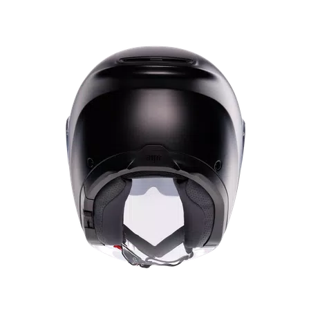 IRIDES MONO MATT BLACK - MOTORBIKE OPEN FACE HELMET E2206 -  - 5
