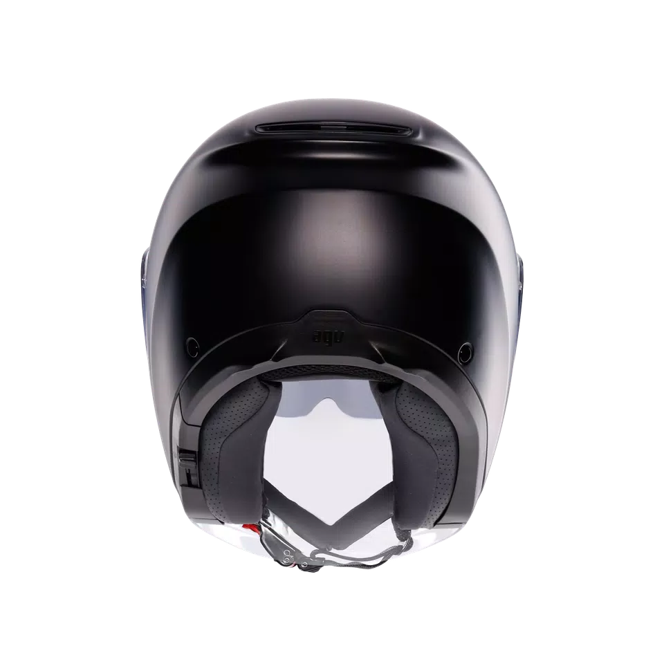 IRIDES MONO MATT BLACK - CASQUE MOTO JET E2206 -  - 5