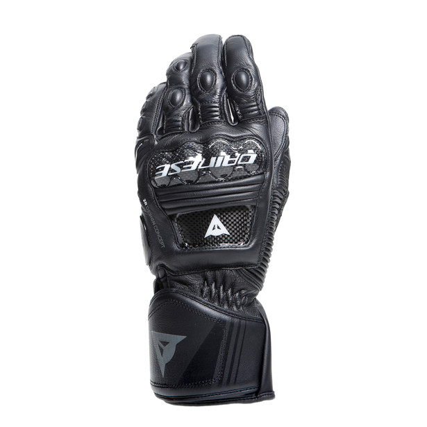druid-4-leather-gloves-black-black-charcoal-gray image number 0