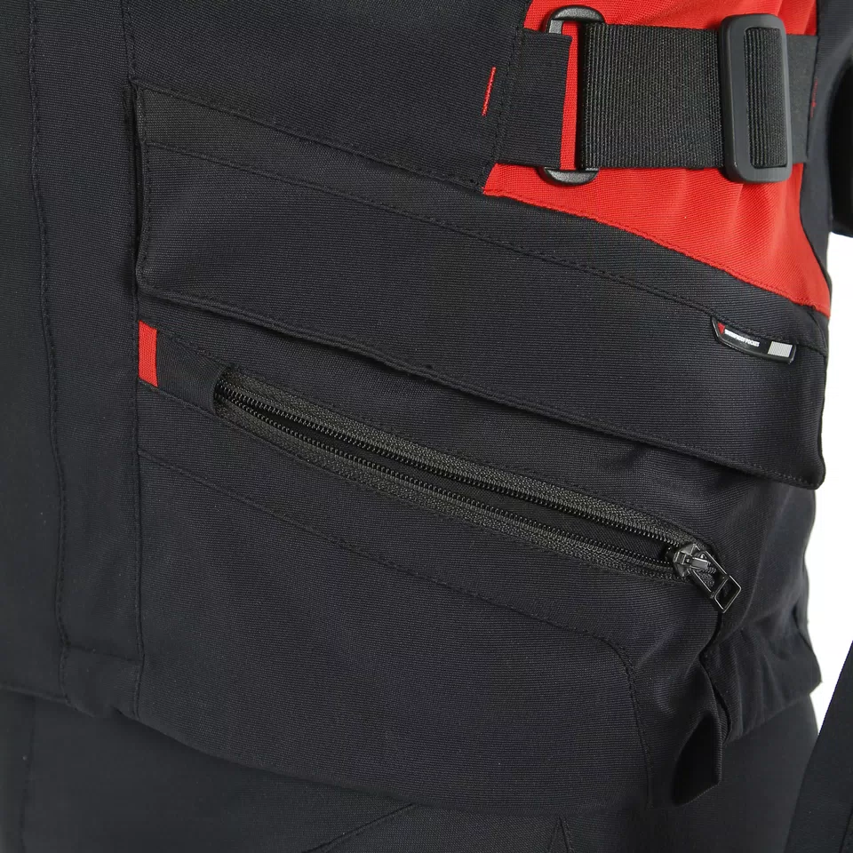 CARVE MASTER 2 D-AIR GORE-TEX JACKET - BLACK/LIGHT-GRAY/RED - 4