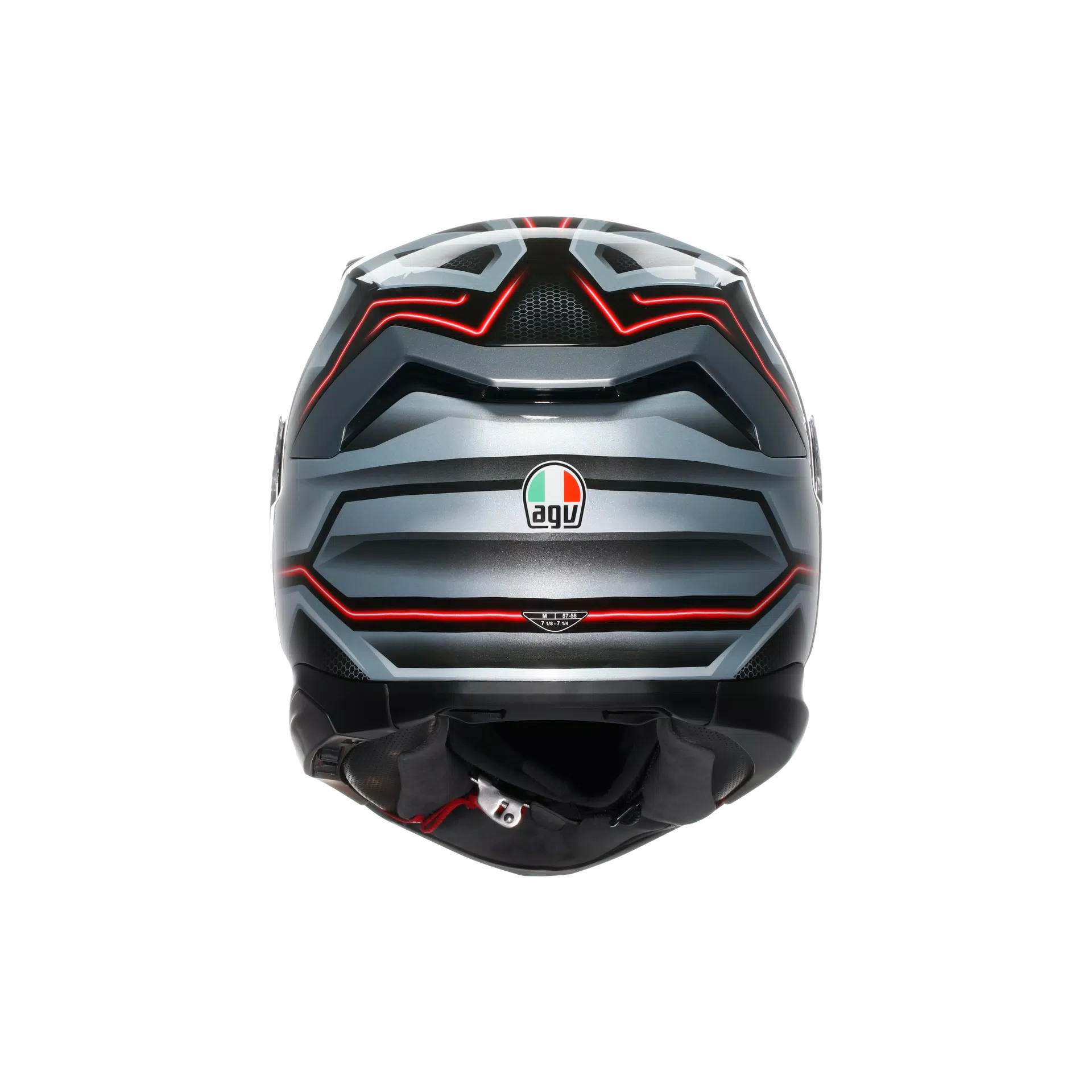 K7 MPLK JAEGER BLACK/SILVER - MOTORBIKE FULL FACE HELMET DOT (E2206)