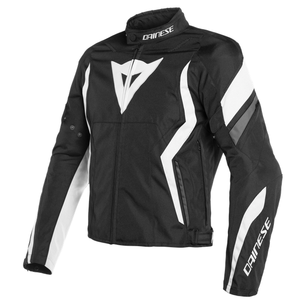 EDGE TEX JACKET BLACK-MATT/WHITE/EBONY- Giacche