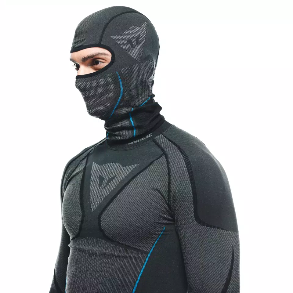 MOTORCYCLE TECHNICAL BALACLAVA - BLACK/BLUE - 2