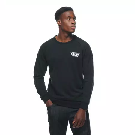 RACING SWEATER LITE - BLACK/WHITE - 5