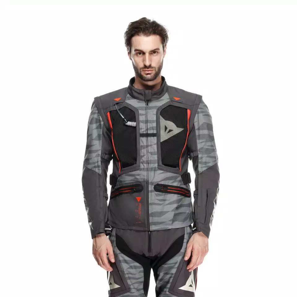 STERRATO - HEREN TEXTIEL OFF-ROAD MOTORFIETS JAS - EBONY/DESERT SAGE - 6