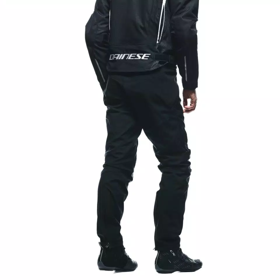DRAKE 2 AIR - HEREN MOTORFIETSBROEK VOOR DE ZOMER IN STOF - BLACK/BLACK - 6