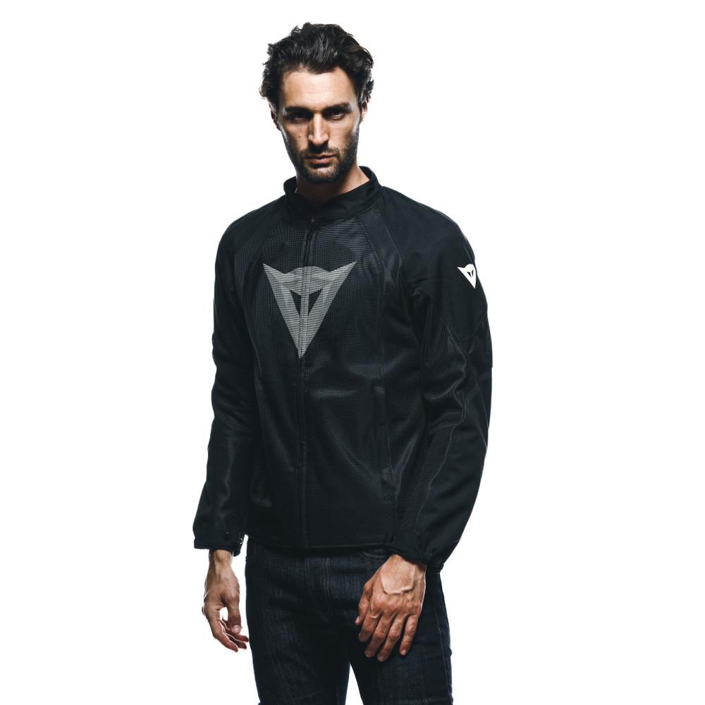 herosphere-air-blouson-moto-estival-homme-black-white-diamond image number 4