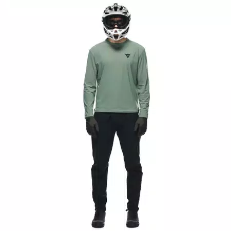HGR JERSEY LS - MEN'S LONG SLEEVE BIKE T-SHIRT - SAGE-GREEN - 3