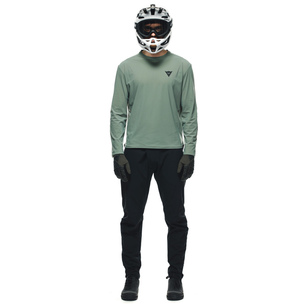 hgr-jersey-ls-maillot-de-v-lo-manches-courtes-pour-homme-sage-green image number 2