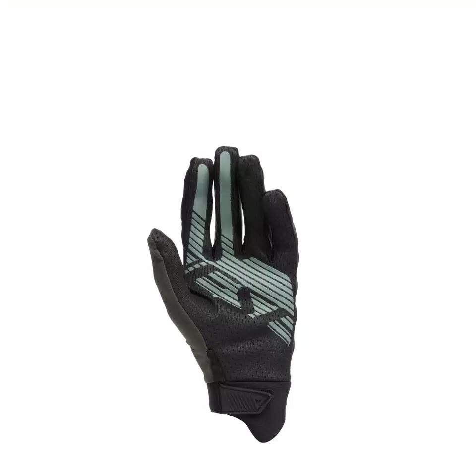 HGR EXT - UNISEX BIKE GLOVES - BLACK/MILITARY-GREEN - 3