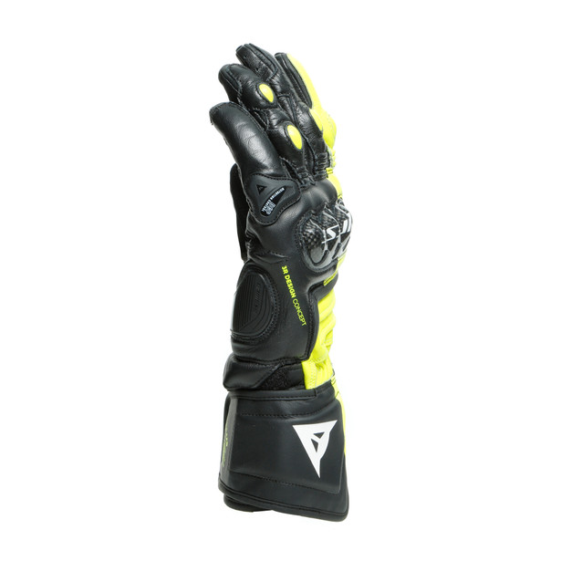 carbon-3-long-gloves-black-fluo-yellow-white image number 3
