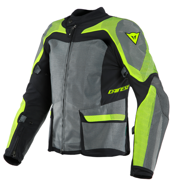 solarys-tex-jacket-black-anthracite-fluo-yellow image number 0