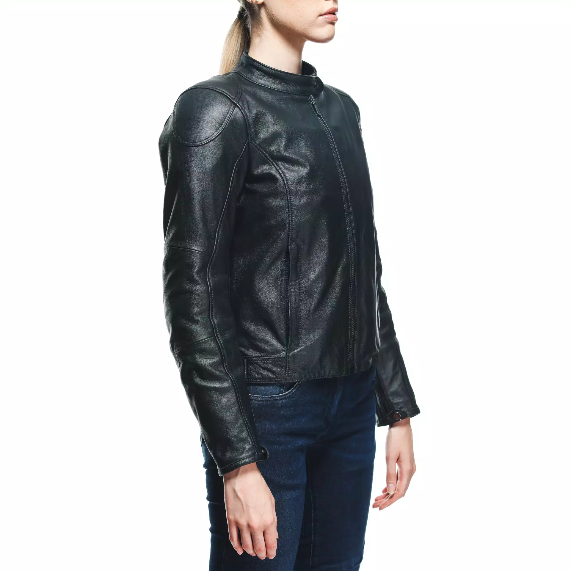 ELECTRA - GIACCA MOTO IN PELLE DONNA