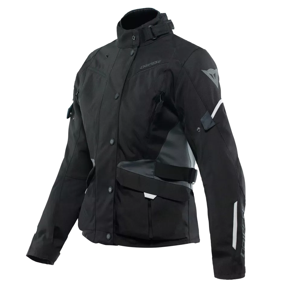 TEMPEST 3 D-DRY®- WOMEN'S WATERPROOF MOTORCYCLE JACKET - BLACK/BLACK/EBONY - 1