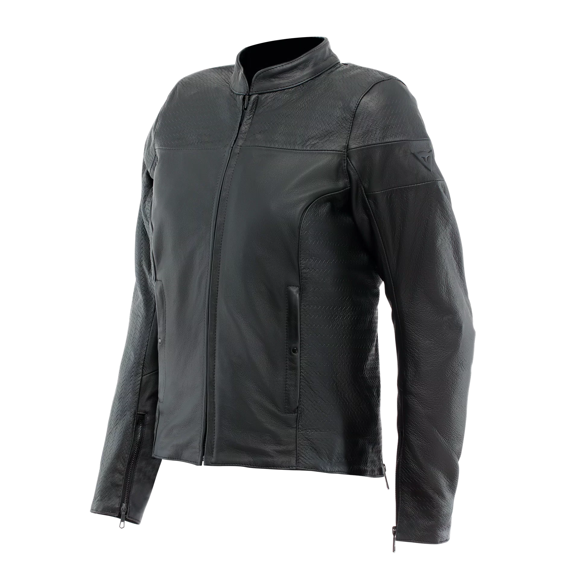 ITINERE WOMEN S MOTORCYCLE LEATHER JACKET BLACK Dainese