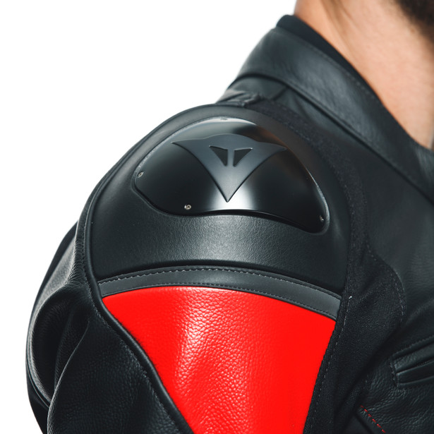 racing-4-leather-jacket-lava-red-black image number 8