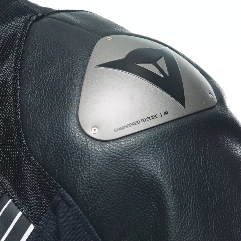 SUPER RIDER 2 ABSOLUTESHELL™ - MEN'S WATERPROOF MOTORCYCLE JACKET - BLACK/BLACK/WHITE - 9