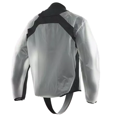 RAIN BODY RACING 2 - WATERDICHTE HOES VOOR MOTORPAK - BLACK/TRANSPARENT - 2