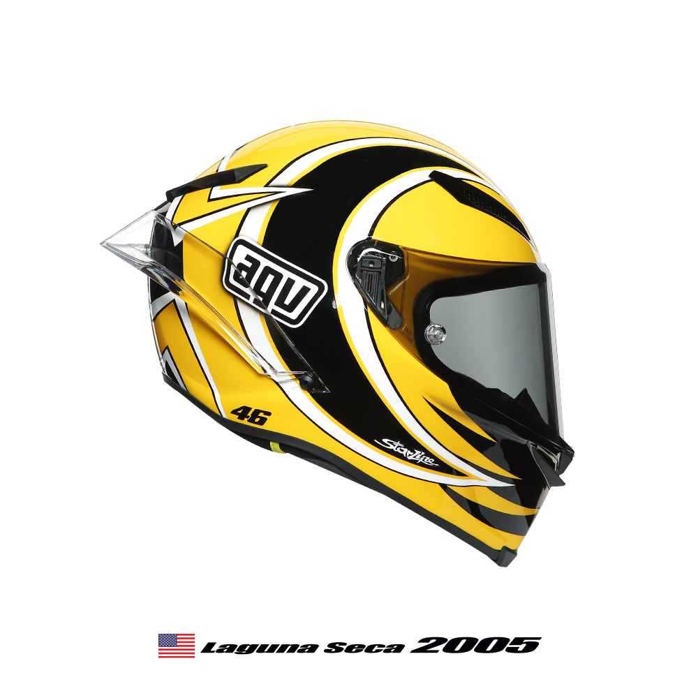 Integral Motorcycle Helmet AGV PISTA GP RR Limited Edition I Caschi Di  Vale WORLD TITLE 2002 For Sale Online 