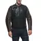 SMART JACKET LEATHER - MEN'S MOTORCYCLE LEATHER VEST WITH INTEGRATED AIRBAG