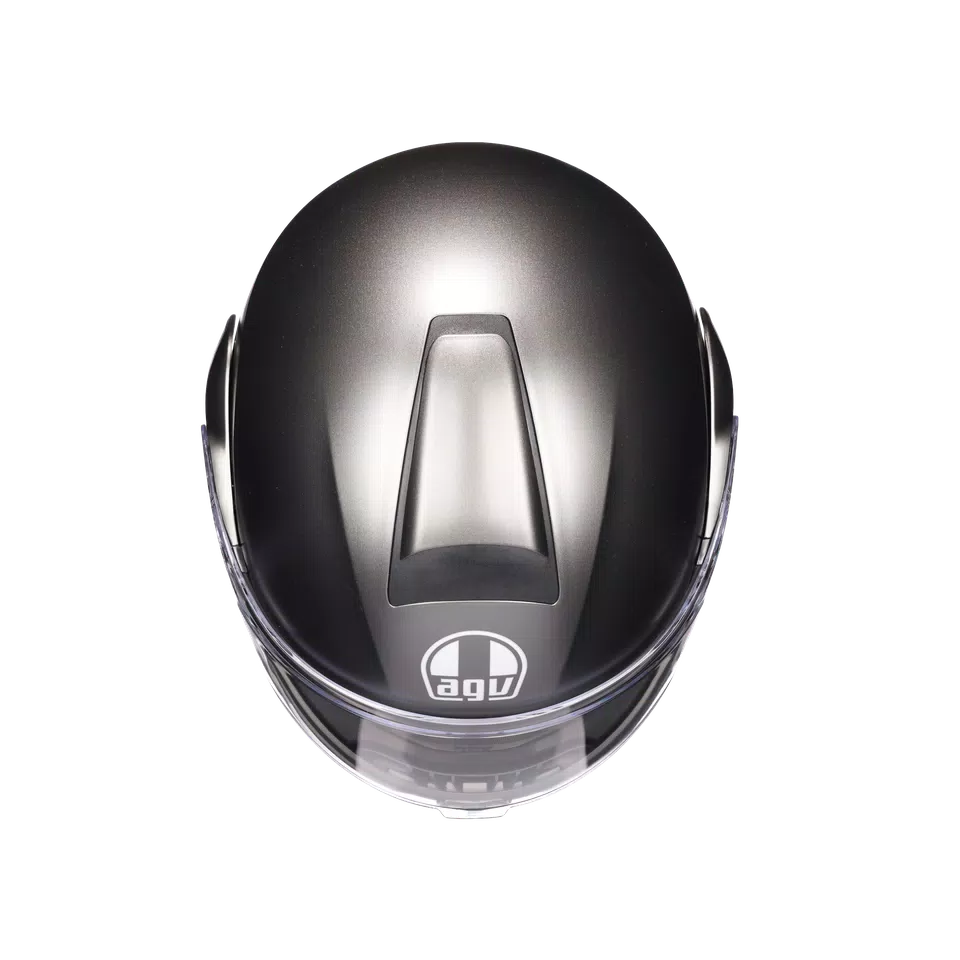STREETMODULAR MONO MATT ASFALTO GREY - MOTORBIKE FLIP UP HELMET E2206 -  - 7
