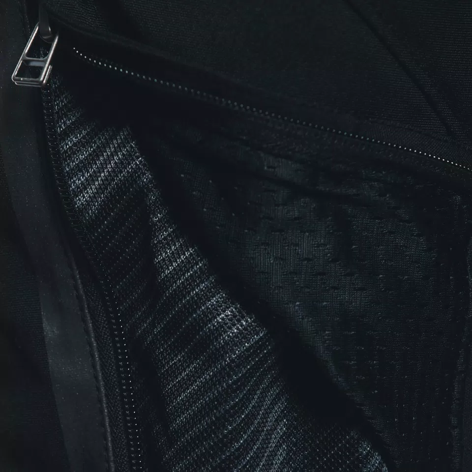 DRAKE 2 AIR - HEREN MOTORFIETSBROEK VOOR DE ZOMER IN STOF - BLACK/BLACK - 9