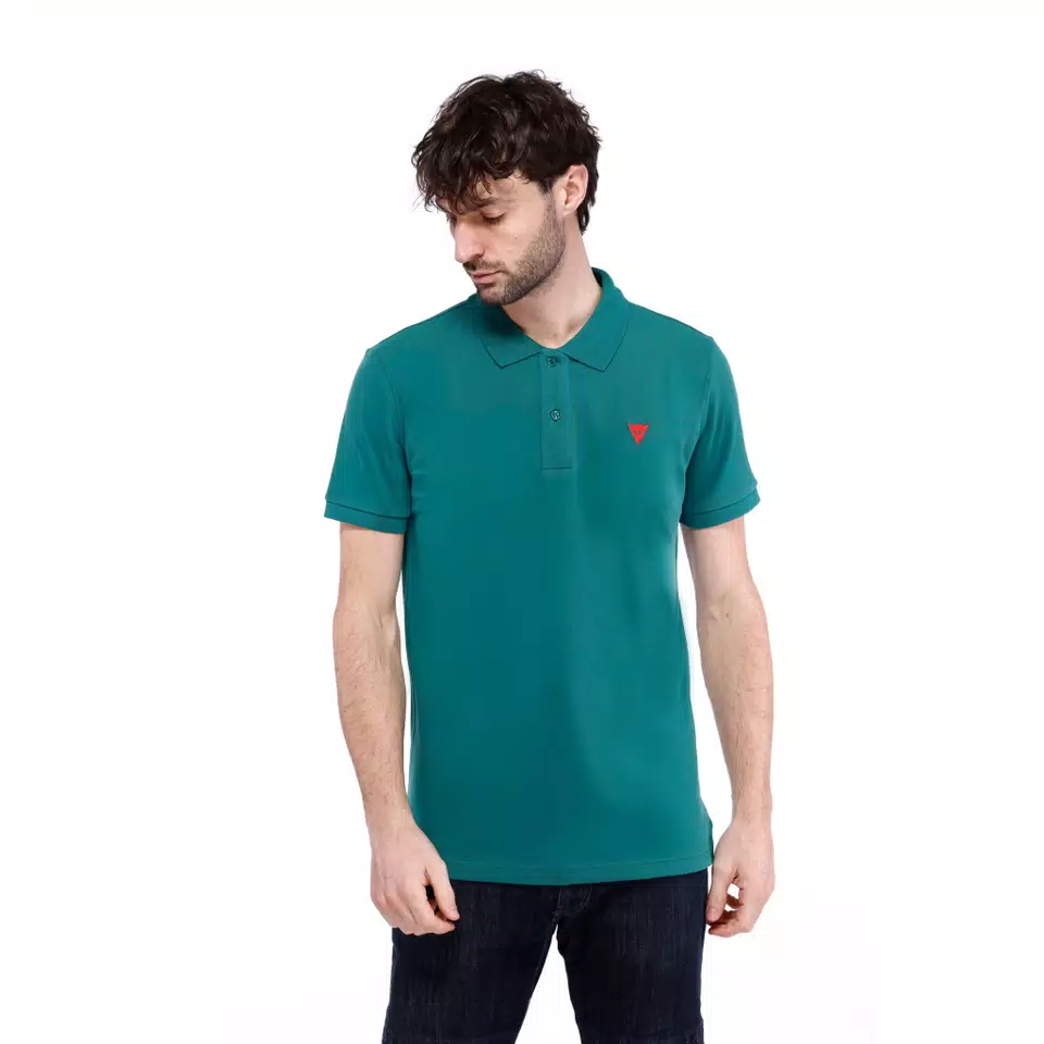 VIBRANT SPEED DEMON POLO - ANTIQUE GREEN - 3