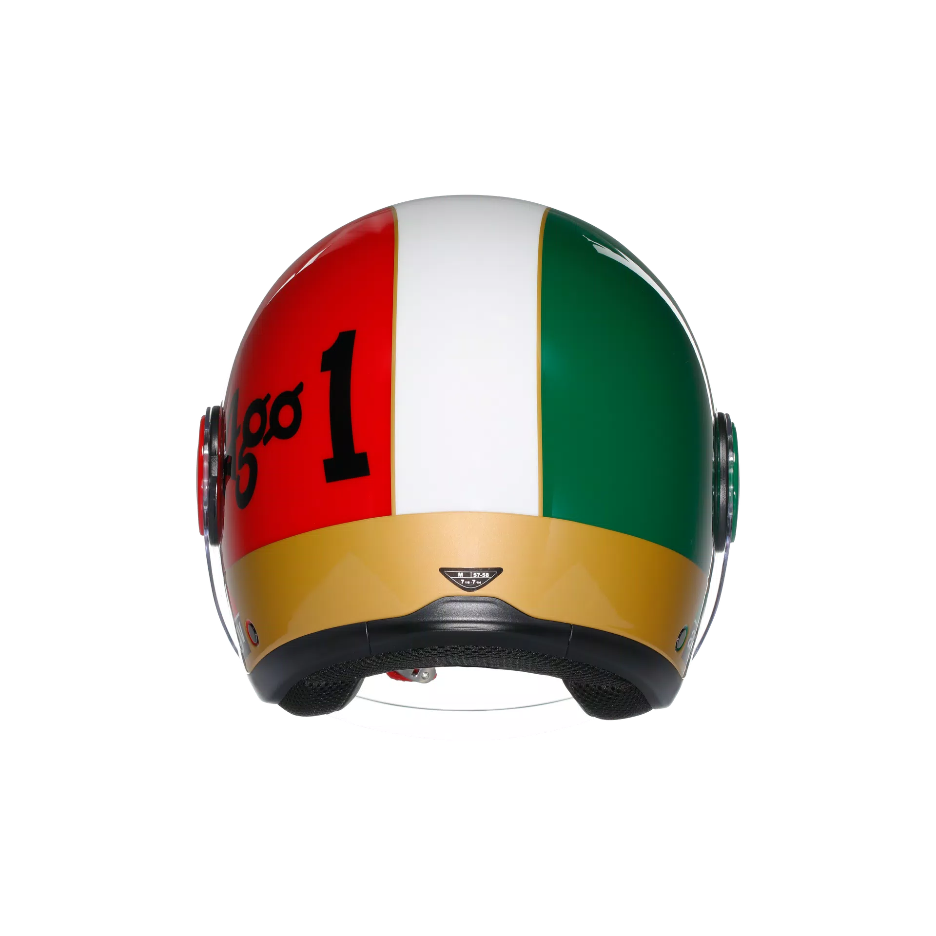 ETERES AGO1 - MOTORBIKE OPEN FACE HELMET E2006