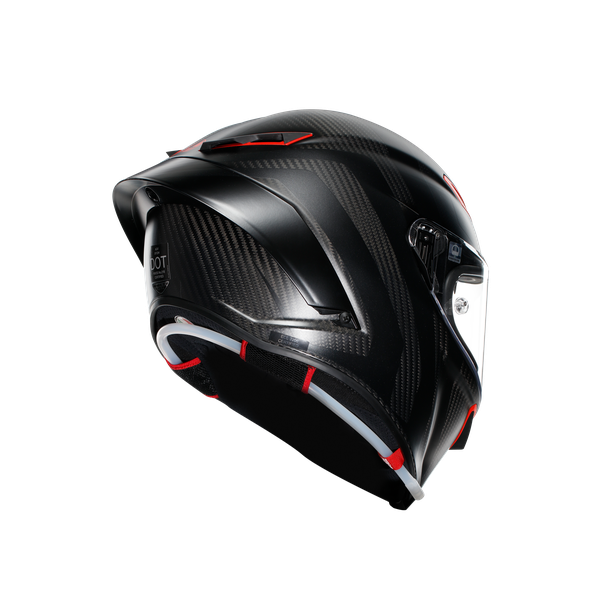 pista-gp-rr-intrepido-matt-carbon-blk-red-motorbike-full-face-helmet-e2206-dot image number 5