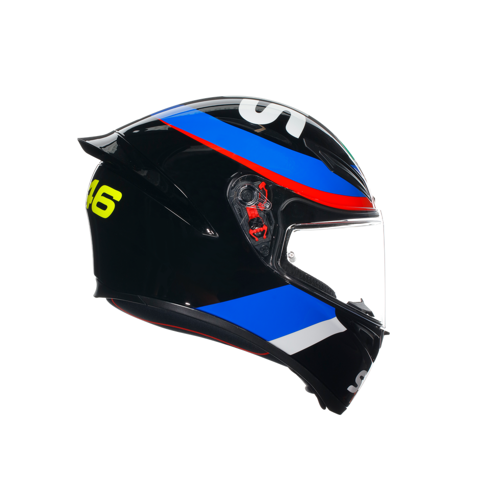 Casco Moto Integrale Agv K1 S VR46 SKY RACING TEAM Nero Rosso Vendita