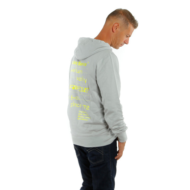 paddock-hoodie-glacier-gray-fluo-yellow image number 4