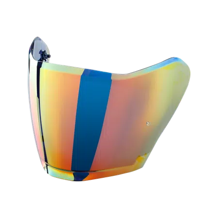 VISOR IRIDES (L-XL-XXL) - IRIDIUM ORANGE -  - 1