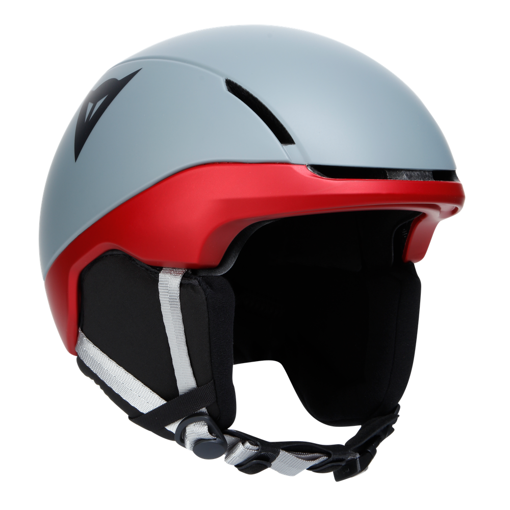 scarabeo-elemento-casque-de-ski-enfant-metallic-red-nardo-gray image number 1