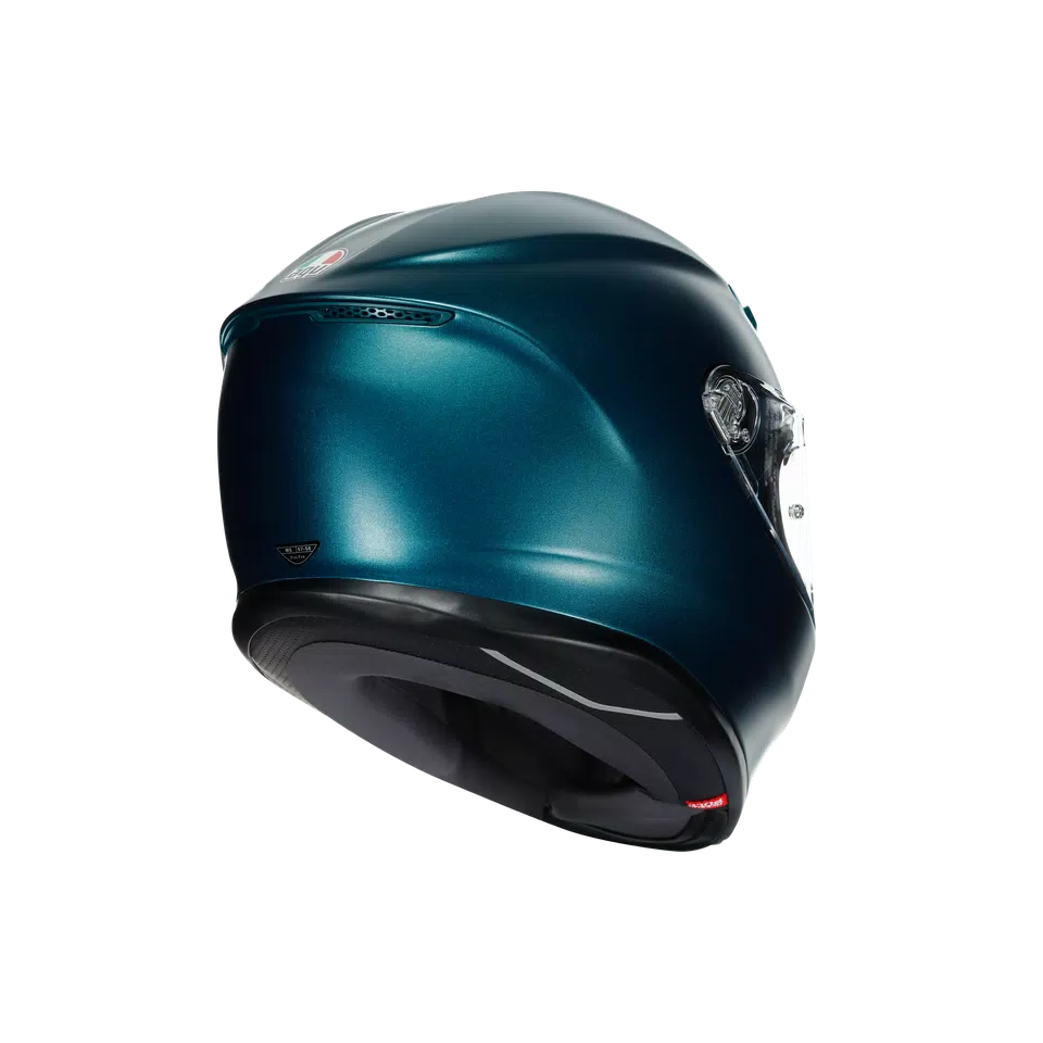 K6 AGV DOT(ECE) SOLID MPLK - PETROLIO MATT -  - 6