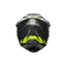 AX9 STEPPA CARBON/GREY/YELLOW FLUO - CASQUE MOTO INTÉGRAL E2206