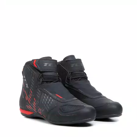 R04D WP WASSERFESTE MOTORRADSCHUHE HERREN - SCHWARZ/ROT -  - 1