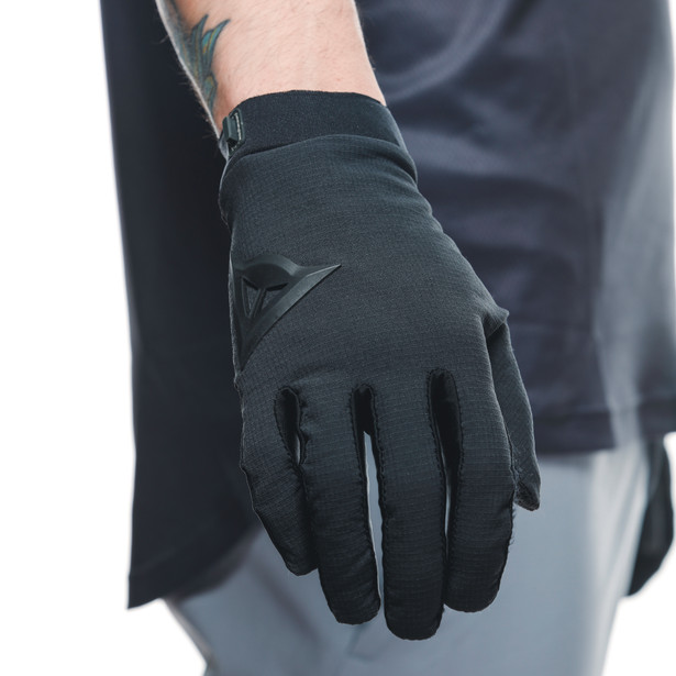 hgc-hybrid-guantes-de-bici-unisex-black-black image number 8
