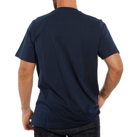 PADDOCK LONG T-SHIRT BLACK-IRIS/WHITE- T-Shirts