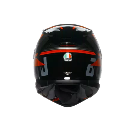 K7 AGV E2206 MPLK - TAURAX BLACK/RED -  - 5