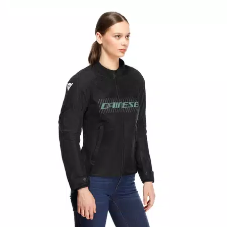 HEROSPHERE AIR - WOMEN'S SUMMER MOTORCYCLE JACKET - BLACK/GRAY/LIGHT GREEN - 5