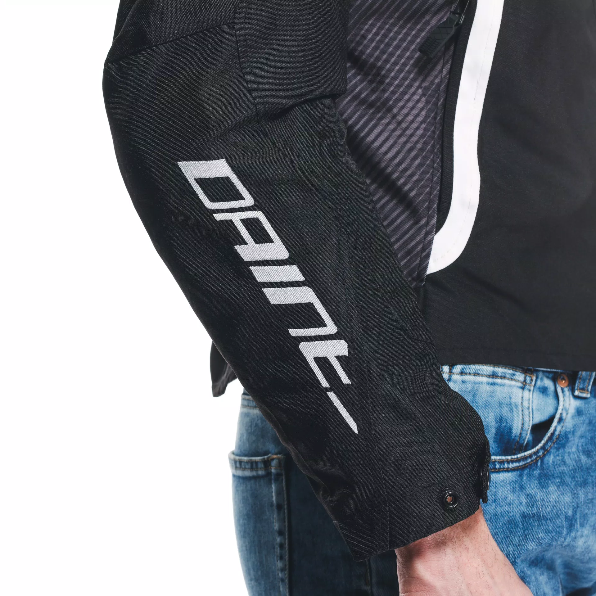 AVRO 5 - BLOUSON MOTO EN TISSU HOMME