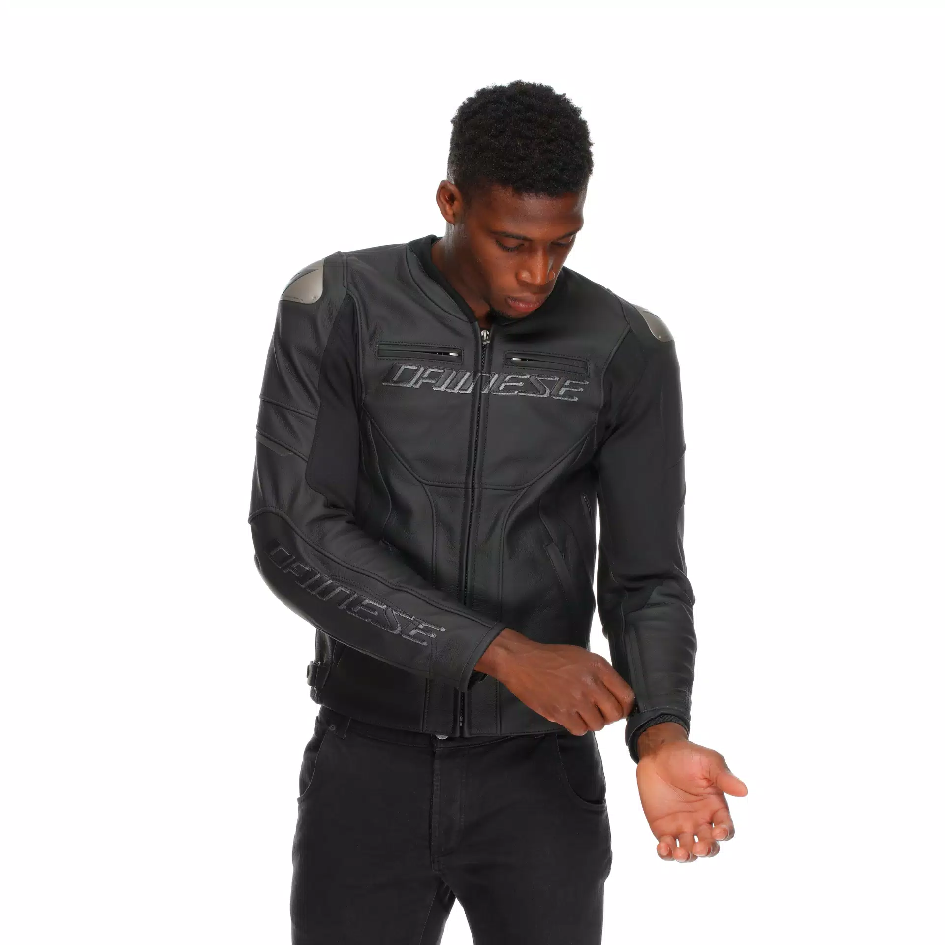 RACING 5 - HERREN MOTORRADJACKE AUS LEDER